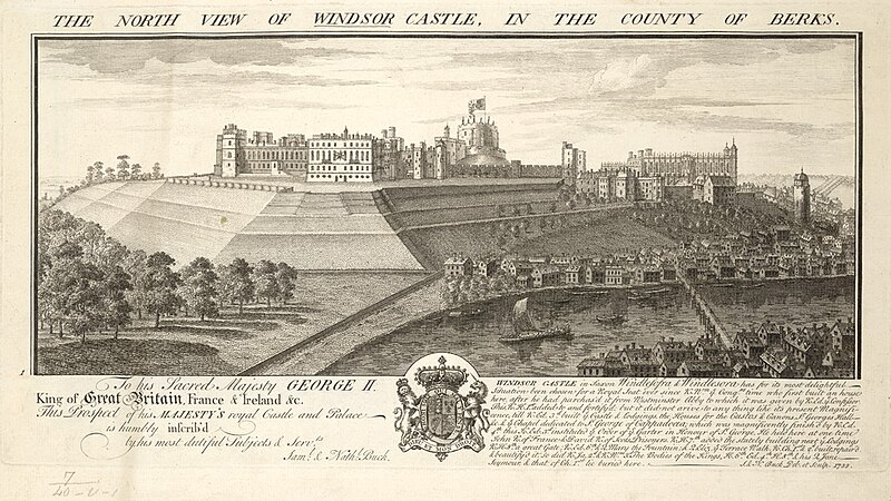 File:Windsor Castle from the North by Samuel and Nathaniel Buck 1733.jpg