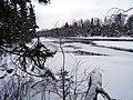 The Winter River in February 2014. The river provides about 92 per cent of Charlottetown's water supply