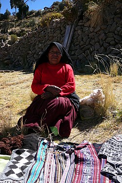 Woman from Taquile Island