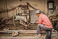 Worker in Morocco