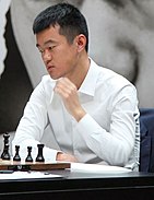 World Chess Championship 2023, game 01, Ding Liren.jpg