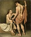 Étude académique de nus, huile sur toile, 1808, Rijksmuseum Amsterdam.