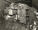 The file room after the fire Xray file room after disaster 1929 A6159.jpg