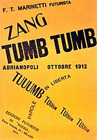 Zang Tumb Tumb, 1914, by Marinetti ZangTumbTumb-1914.jpg