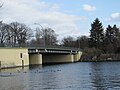 Zeuthener See from Schmöckwitz Bridge, Berlin-Schmöckwitz.