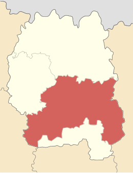 Distret de Žytomyr - Localizazion