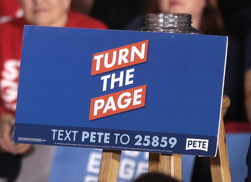 File:"Turn the Page" sign (49550953522).jpg