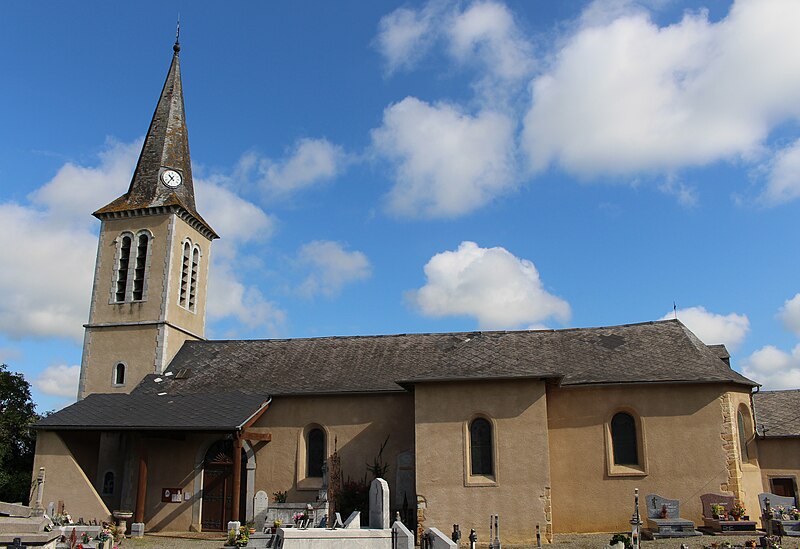 File:Église Saint Saturnin de Clarac (Hautes-Pyrénées) 1.jpg