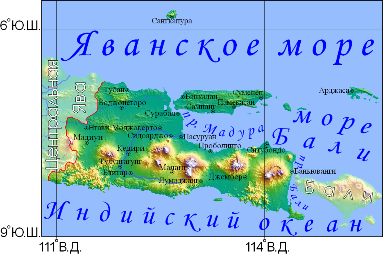 Остров ява координаты. Остров Ява на карте. Яванское море НАК Арктке. Яванское море на карте.