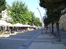 Gospodar Jevremova Street in Šabac