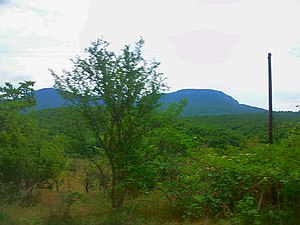 Гірський масив Бойка (вид з півночі).