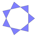 {7/2}-Sternpolygon, Heptagramm