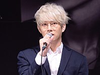 Heechul at the 10th Anniversary Special Album Devil press conference on July 15, 2015