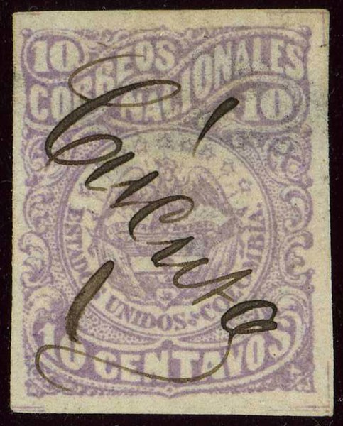 File:1870 10c EU de Colombia penCucuta Yv52.jpg