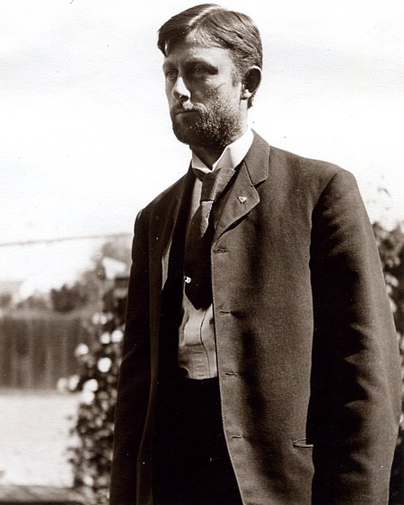 1906. Forest entomologist Harry Eugene Burke, after a field season in the Yosemite country. Palo Alto, California. (37317666981).jpg