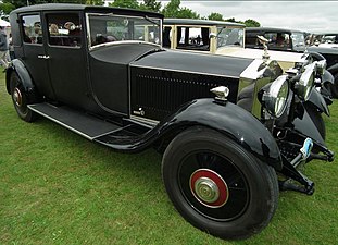 4-door 4-light lightweight Weymann construction sports saloon 1929 on a Rolls-Royce Phantom II chassis