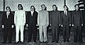 1964-10 1964年8月2日 阿尔及利亚驻华大使穆罕默德·亚拉（左三）向刘少奇递交国书后合影