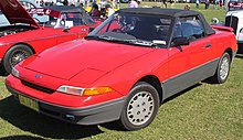 Ford Capri (Australian developed model) 1989 Ford Capri (SA) Turbo convertible (21263643993) (cropped).jpg