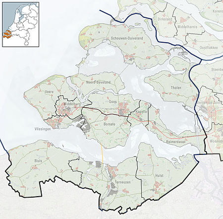 2010 NL P09 Zeeland positiekaart gemnamen