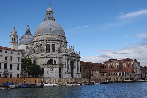 Santa Maria della Salute on the Grand Canal