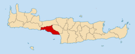 Kaart van Agios Vasileios