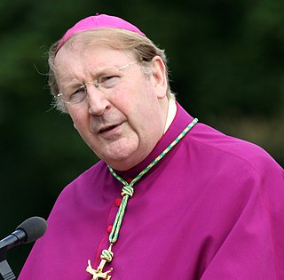 <span class="mw-page-title-main">Michael Langrish</span> 20th and 21st-century Bishop of Exeter; Bishop of Birkenhead