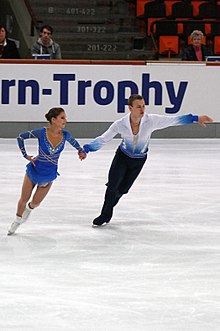 Давыдович и Краснопольский на Nebelhorn Trophy 2013 года