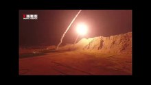 ملف:2018 Eastern Euphrates missile strike.webm