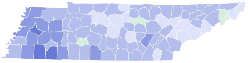 File:2020 Tennessee Democratic Presidential Primary election by county.svg