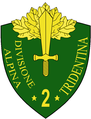 Wappen der ehemaligen Division Tridentina