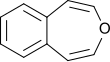 Formula scheletrica della 3-benzoxepina