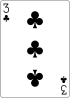 3 of Clubs