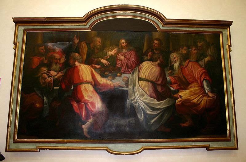 File:7259 - MI - Ultima Cena - Quadro alla facoltà teologica a San Simpliciano - Foto Giovanni Dall'Orto - 25-Mar-2007.jpg
