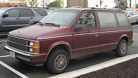 Plymouth minivan sales