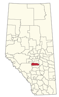 County Of Ponoka Map Ponoka County - Wikipedia