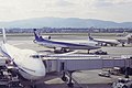 ANA L-1011-1 at Osaka International Airport (1992)