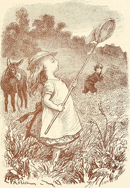 File:A butterfly chase (1869) (14775597553).jpg