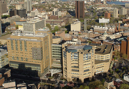 Aerial closeup YNHH 2010