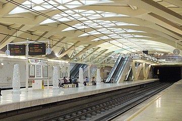 Estació de metro de l'Albereda