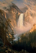 Albert Bierstadt, Yellowstone Fall, 1881