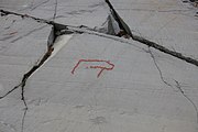 English: Rock art in the world heritage area in Alta, Norway. This is from the area Bergbukten 2, a group of some 40 figures. 18-19 m above sea level, and 5000-6000 years old.