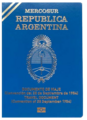 Argentinisches Reisedokument für Staatenlose (anders als der „Ausnahme-Reisepass“, der für Bürger identisch ist)