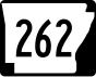 Autobahn 262 Markierung