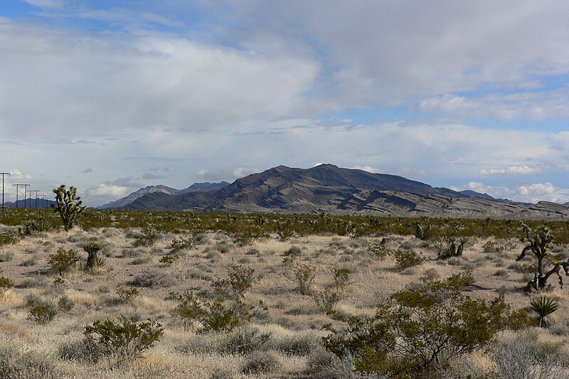 File:Arrow Canyon Range from south 1.jpg