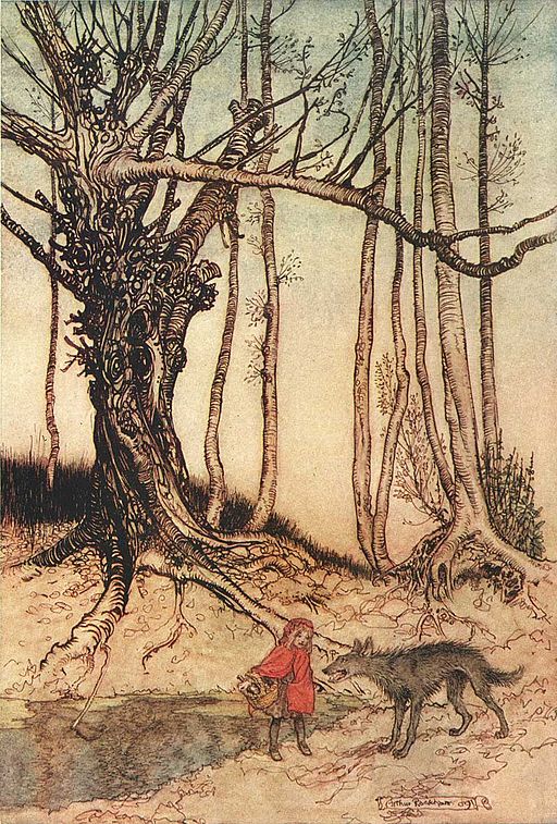  Arthur Rackham Little Red Riding Hood+ 