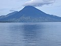 Lake Atitlan, view of Toliman volcano