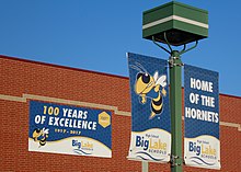 Big Lake High School celebrated its centennial class in 2017. BLHS 100.jpg