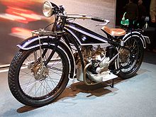 BMW's first motorcycle, the R32