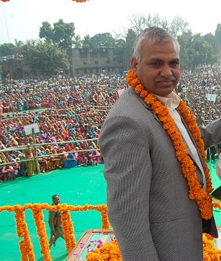 <span class="mw-page-title-main">Babu Singh Kushwaha</span> Indian politician (born 1966)