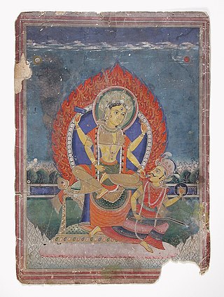 <span class="mw-page-title-main">Bagalamukhi</span> Deity of Hindu